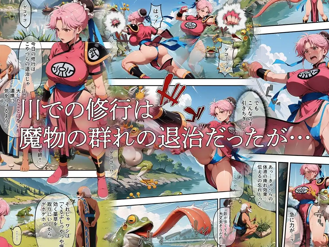 武闘家ムスメ、修行中…!?の巻 - サンプル7