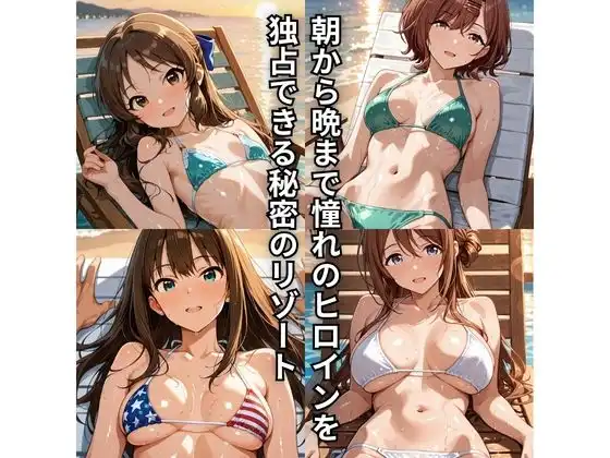 朝から晩までハーレムリゾート 【ア◯マス】2 - サンプル1