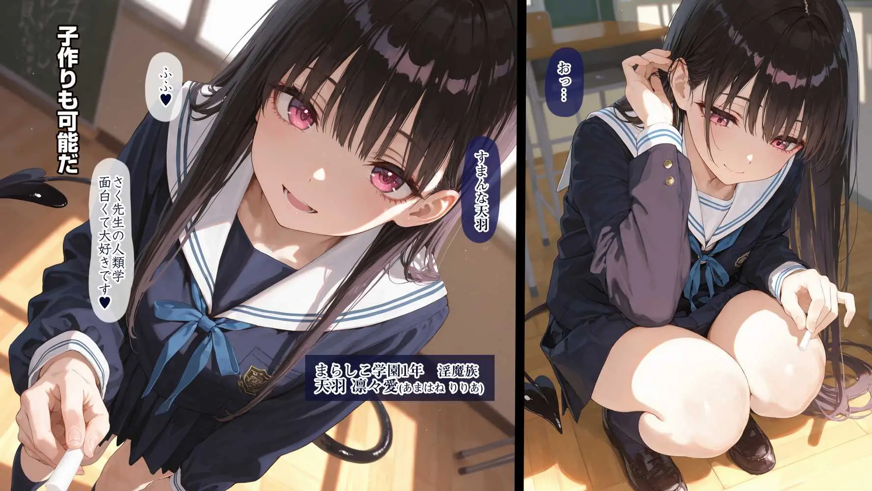 清楚サキュバス 世界が魔界と繋がって早10年 オレが教え子の搾精指導担当ってマジ? - ページ07