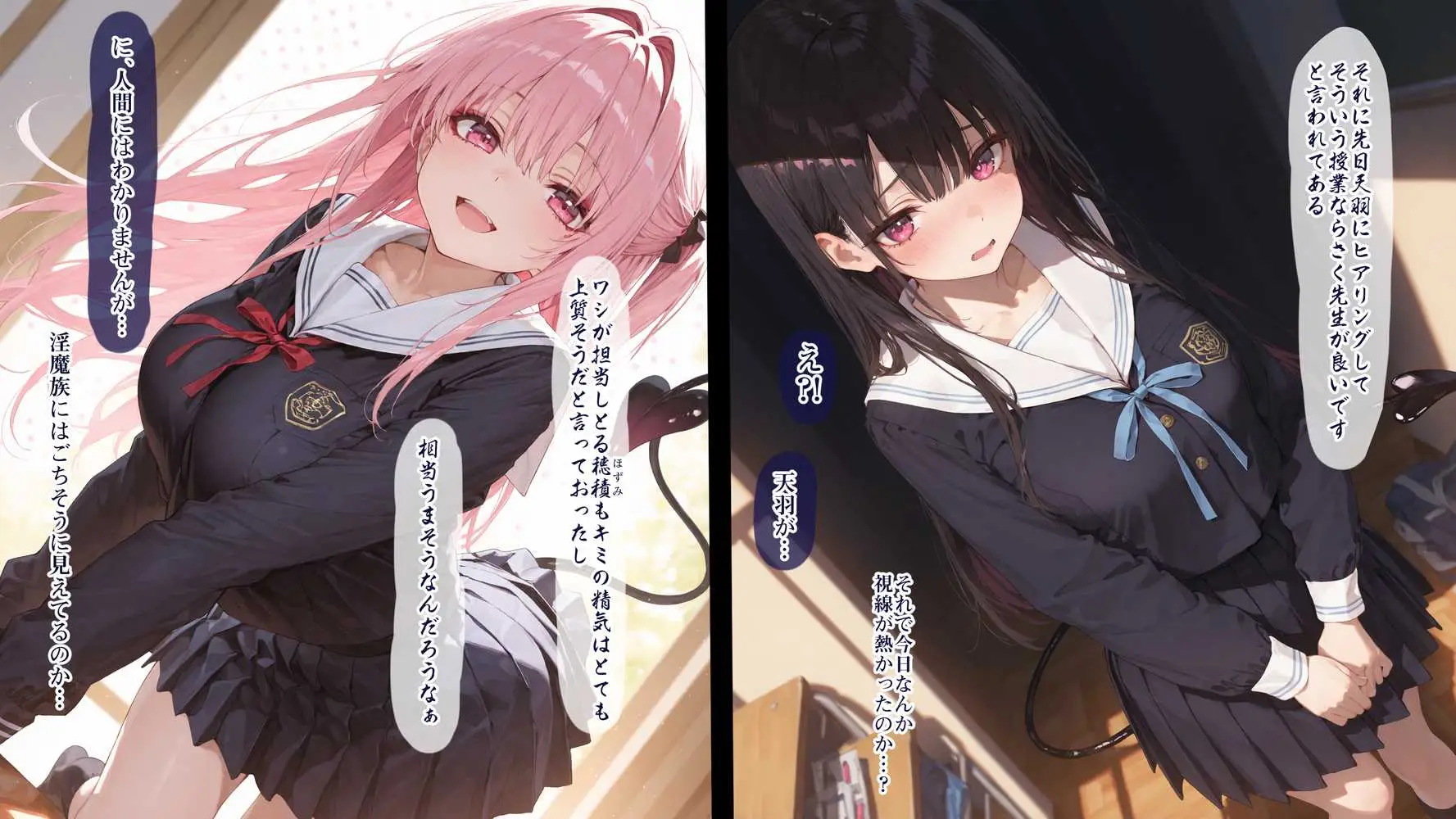 清楚サキュバス 世界が魔界と繋がって早10年 オレが教え子の搾精指導担当ってマジ? - ページ11