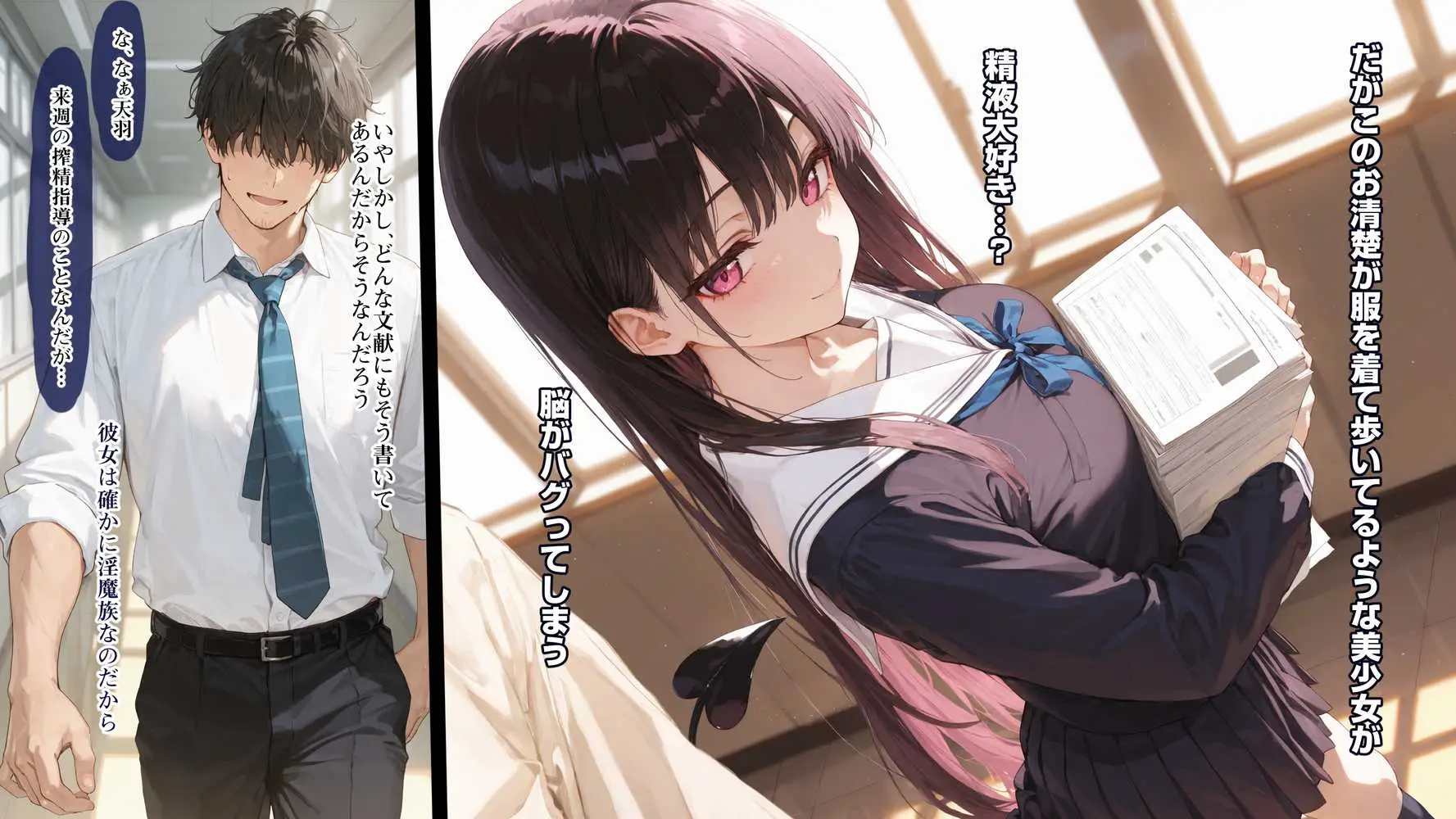清楚サキュバス 世界が魔界と繋がって早10年 オレが教え子の搾精指導担当ってマジ? - ページ15