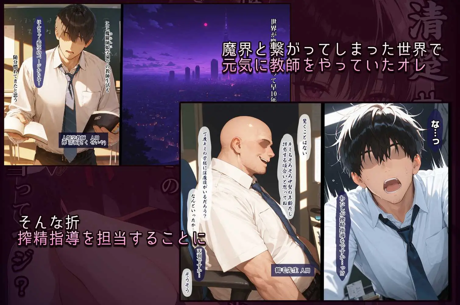 清楚サキュバス 世界が魔界と繋がって早10年 オレが教え子の搾精指導担当ってマジ? - ページ35