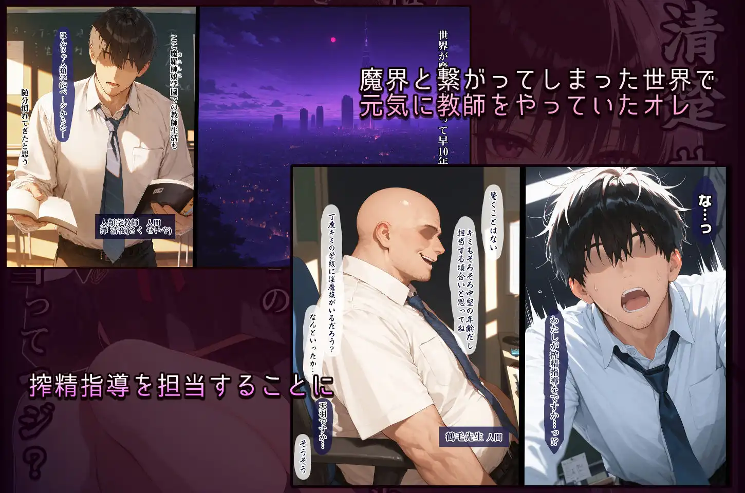 清楚サキュバス 世界が魔界と繋がって早10年 オレが教え子の搾精指導担当ってマジ? - サンプル2