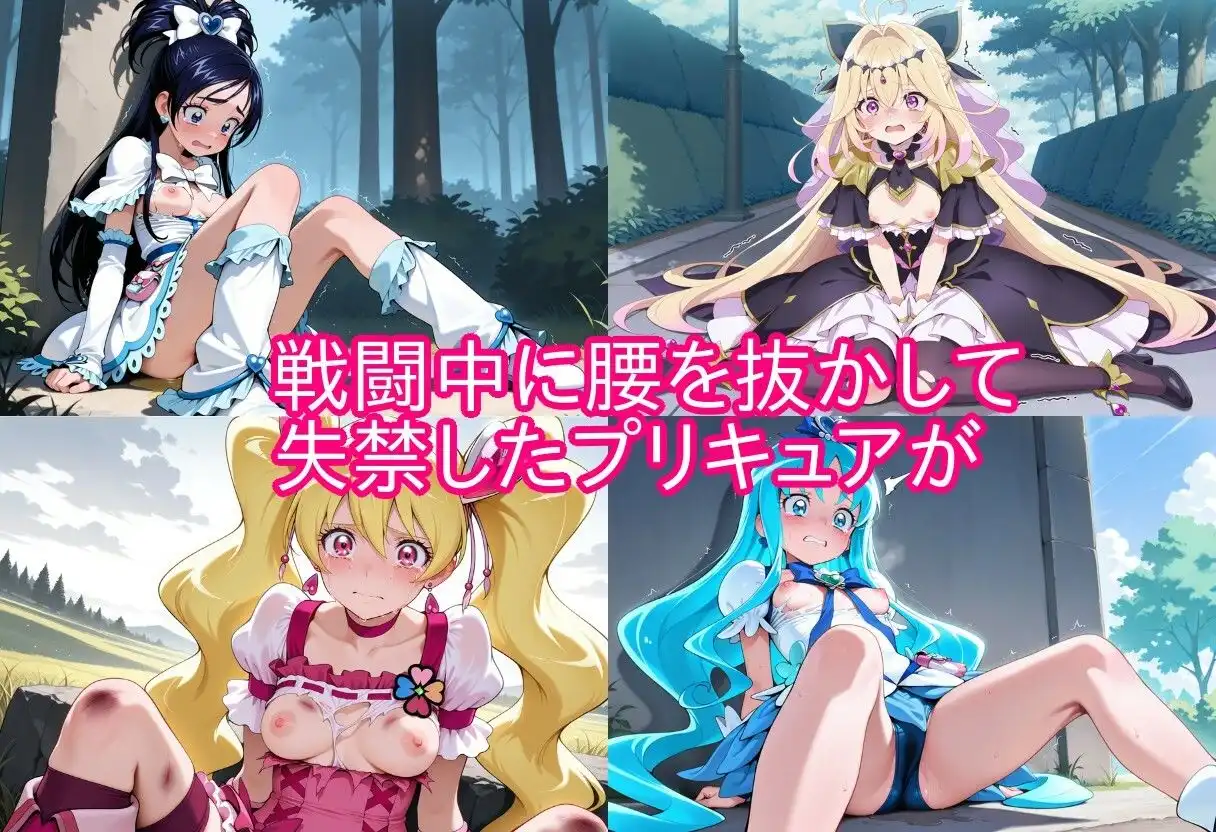 プリキュアの命乞い 何でもします、許してください…
