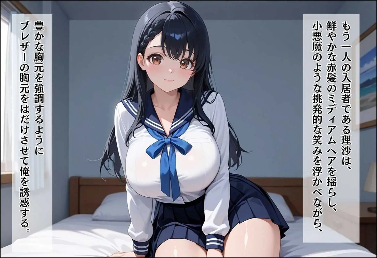 中出ししないと追い出される物件に引っ越した話〜メス堕ち種付け制服JKコンビ編〜 - ページ04
