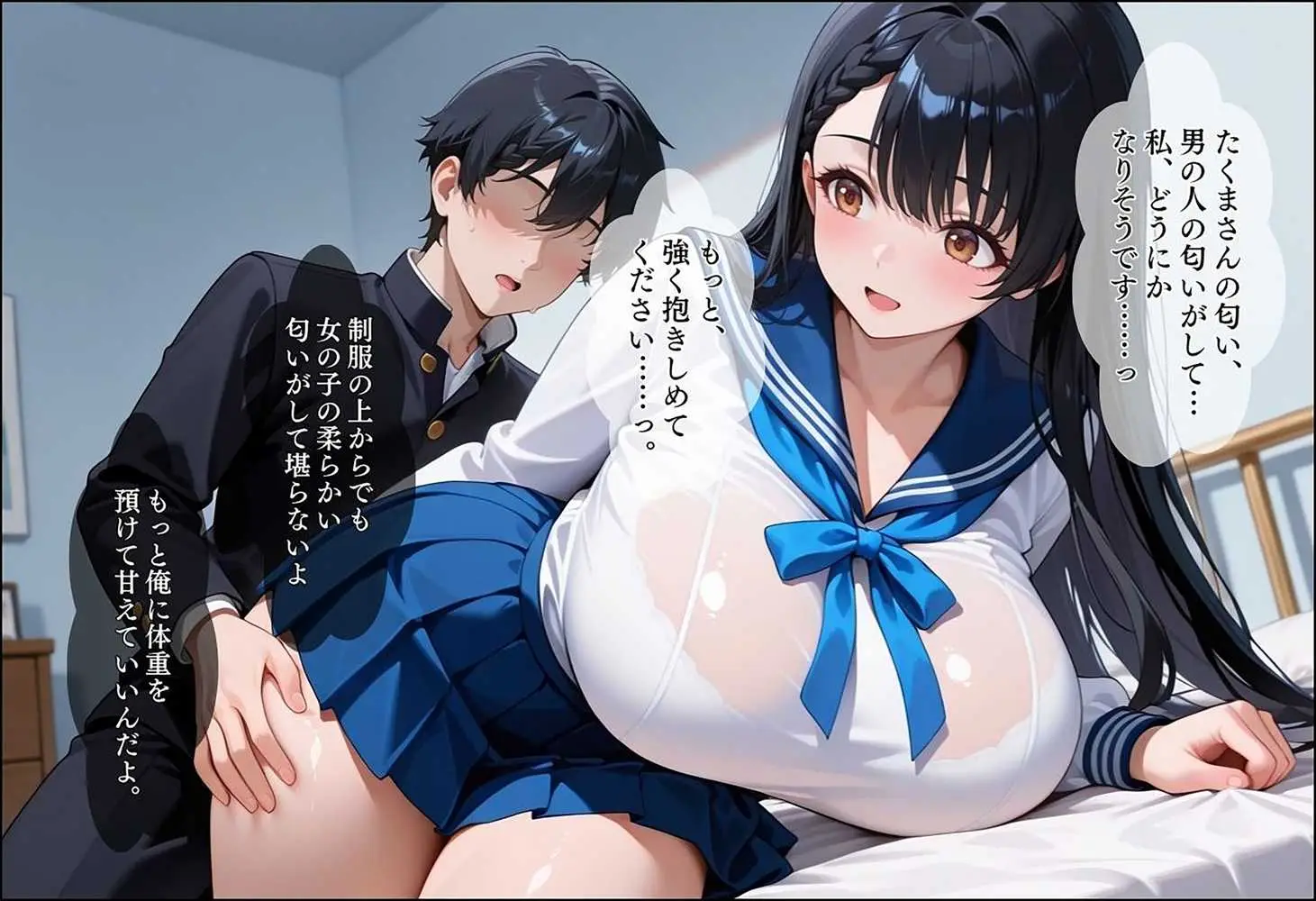 中出ししないと追い出される物件に引っ越した話〜メス堕ち種付け制服JKコンビ編〜 - ページ13