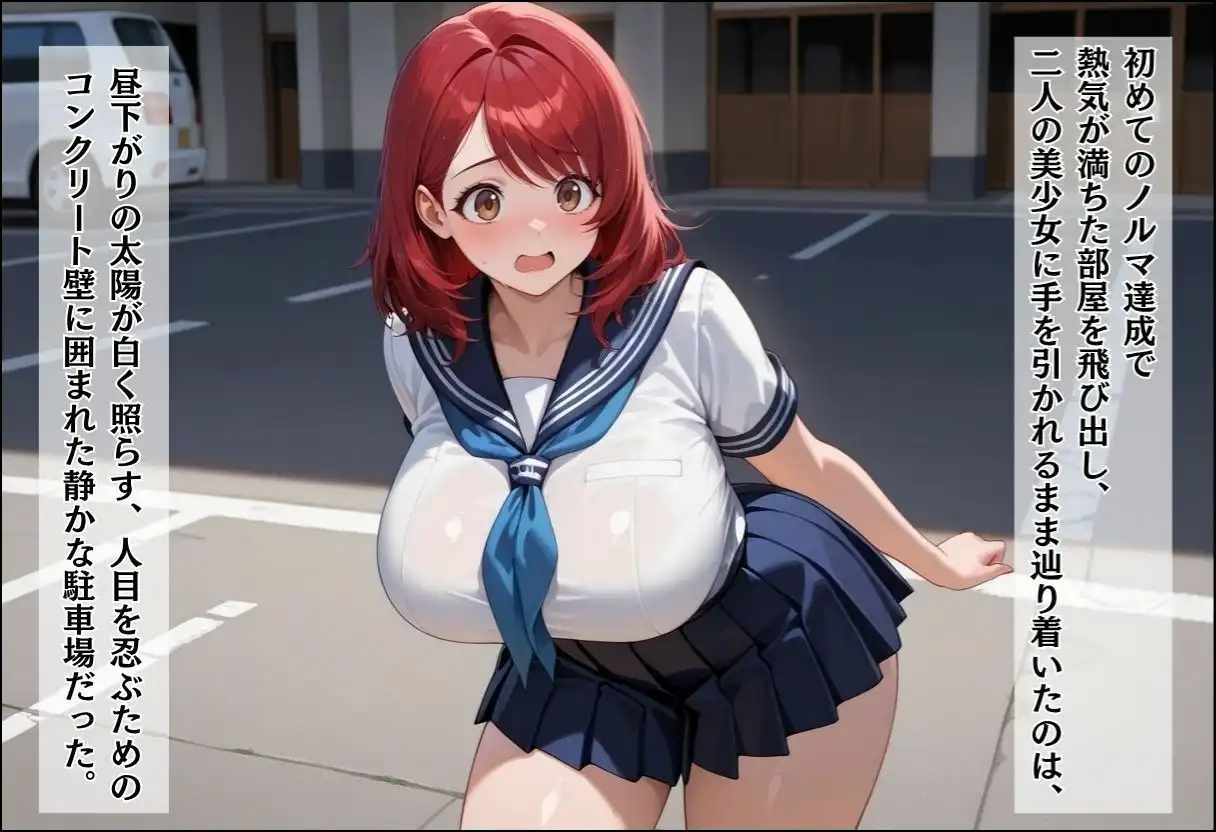 中出ししないと追い出される物件に引っ越した話〜メス堕ち種付け制服JKコンビ編〜 - サンプル8