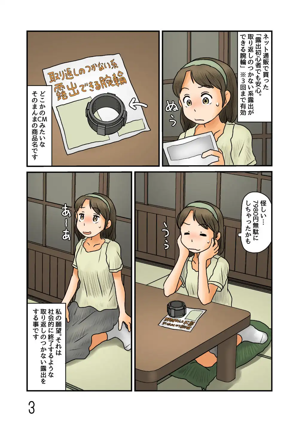 取り返しのつかない系露出する - サンプル2