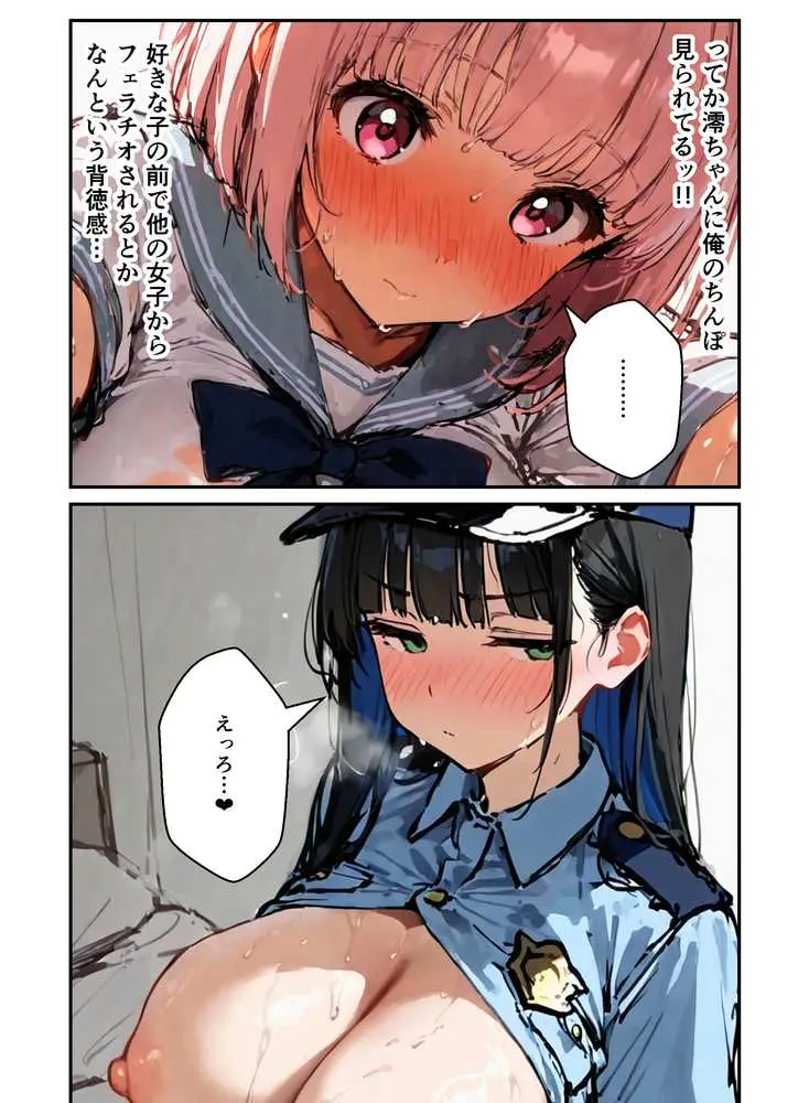 修学旅行の夜にコスプレギャルたちが泥●してハーレムセックス - ページ27