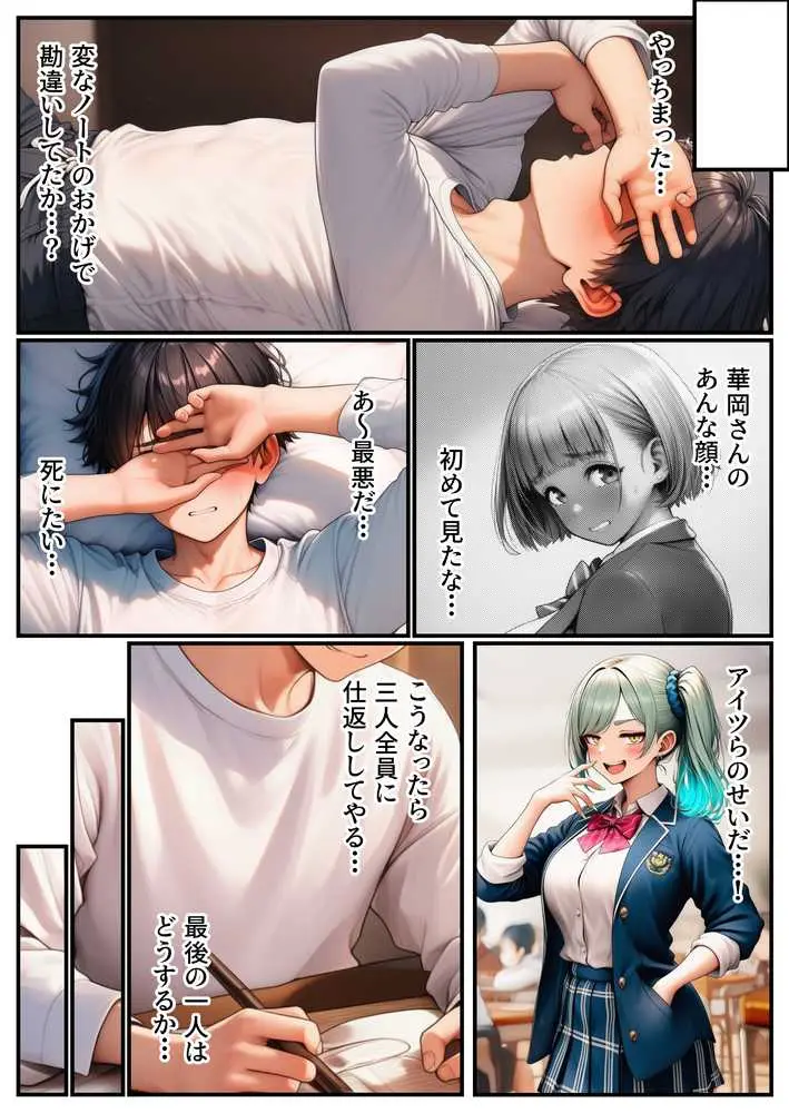オタクの俺をいじめる一軍ギャル達をエロ小説のネタにしたらホントに中出しセックスできちゃった話 - ページ38