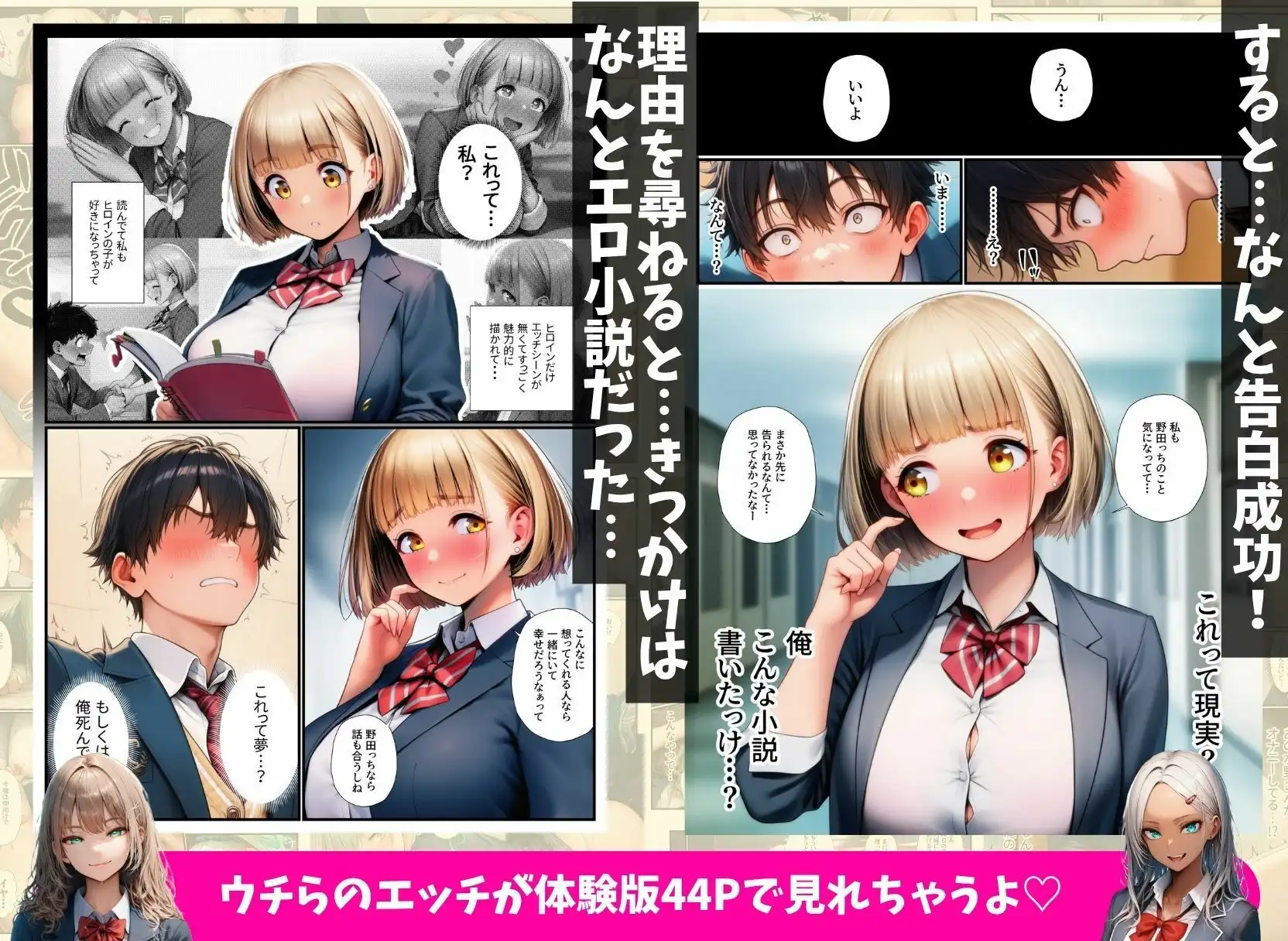 オタクの俺をいじめる一軍ギャル達をエロ小説のネタにしたらホントに中出しセックスできちゃった話 - サンプル8