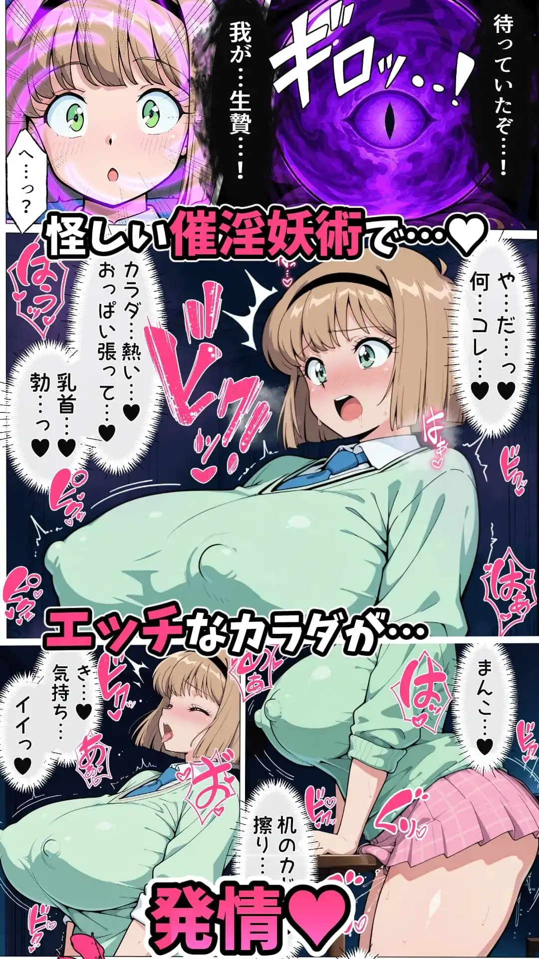 快楽肉便器孕ませの怪 - サンプル3