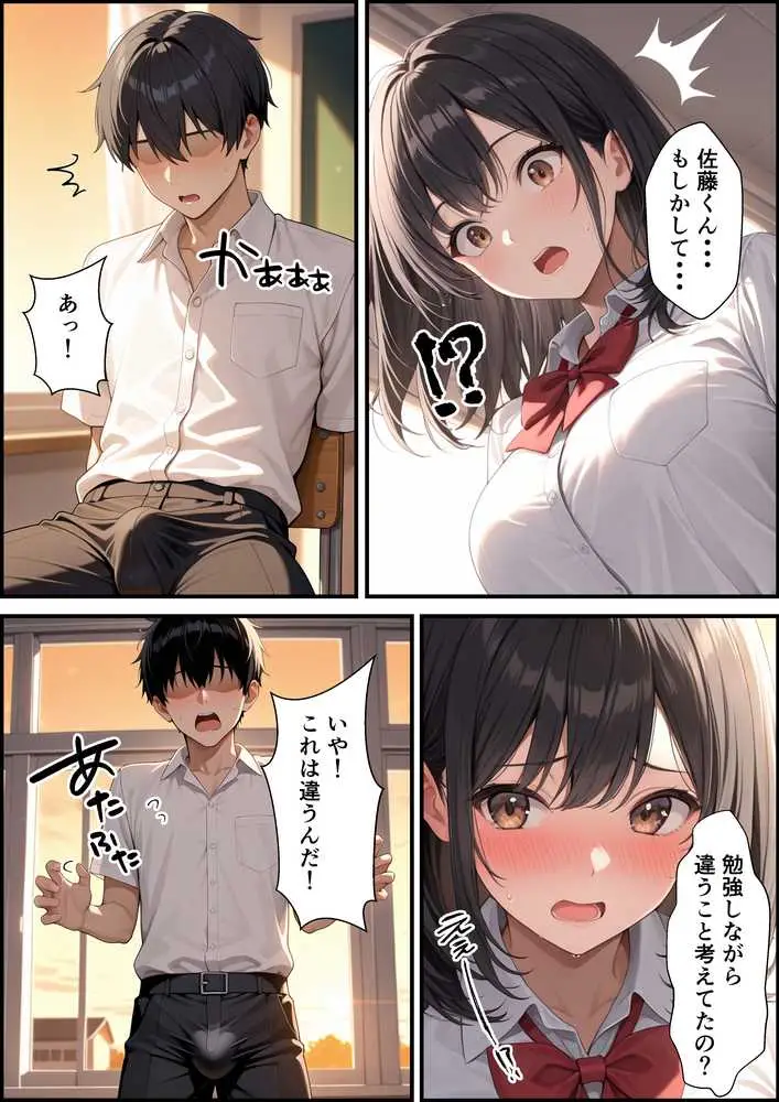 成績学年トップの生徒会長と成績中の下の冴えない俺が生ハメセックスできた話 - ページ28