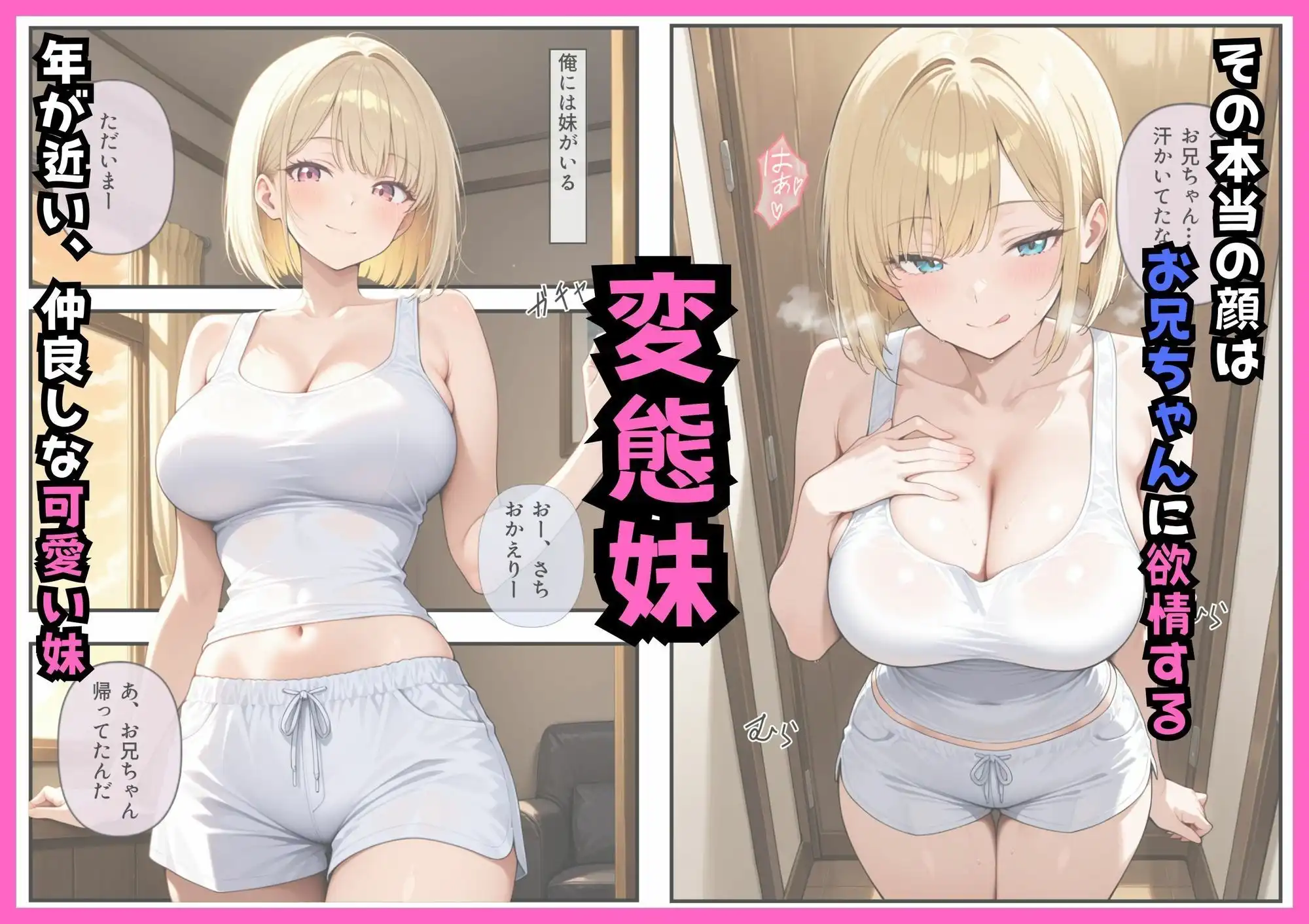 俺のことが好きすぎる妹に襲われたので中出し孕ませセックスをする! - サンプル1