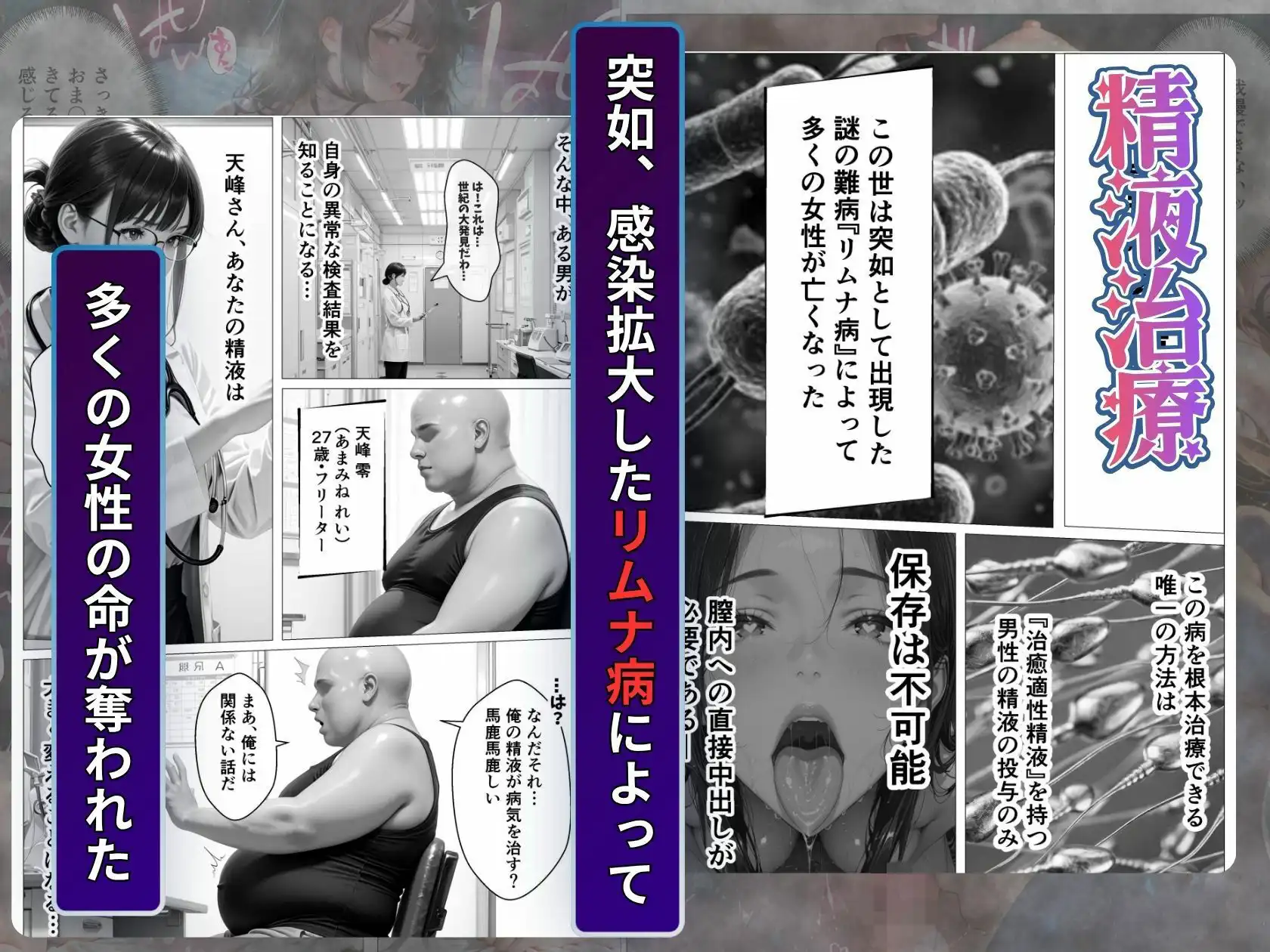 精液治療〜治療と称して放尿アクメするまで母娘を犯してみた〜 - サンプル1