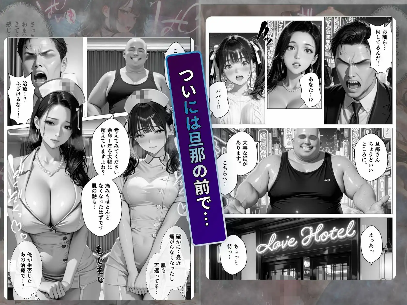 精液治療〜治療と称して放尿アクメするまで母娘を犯してみた〜 - サンプル7
