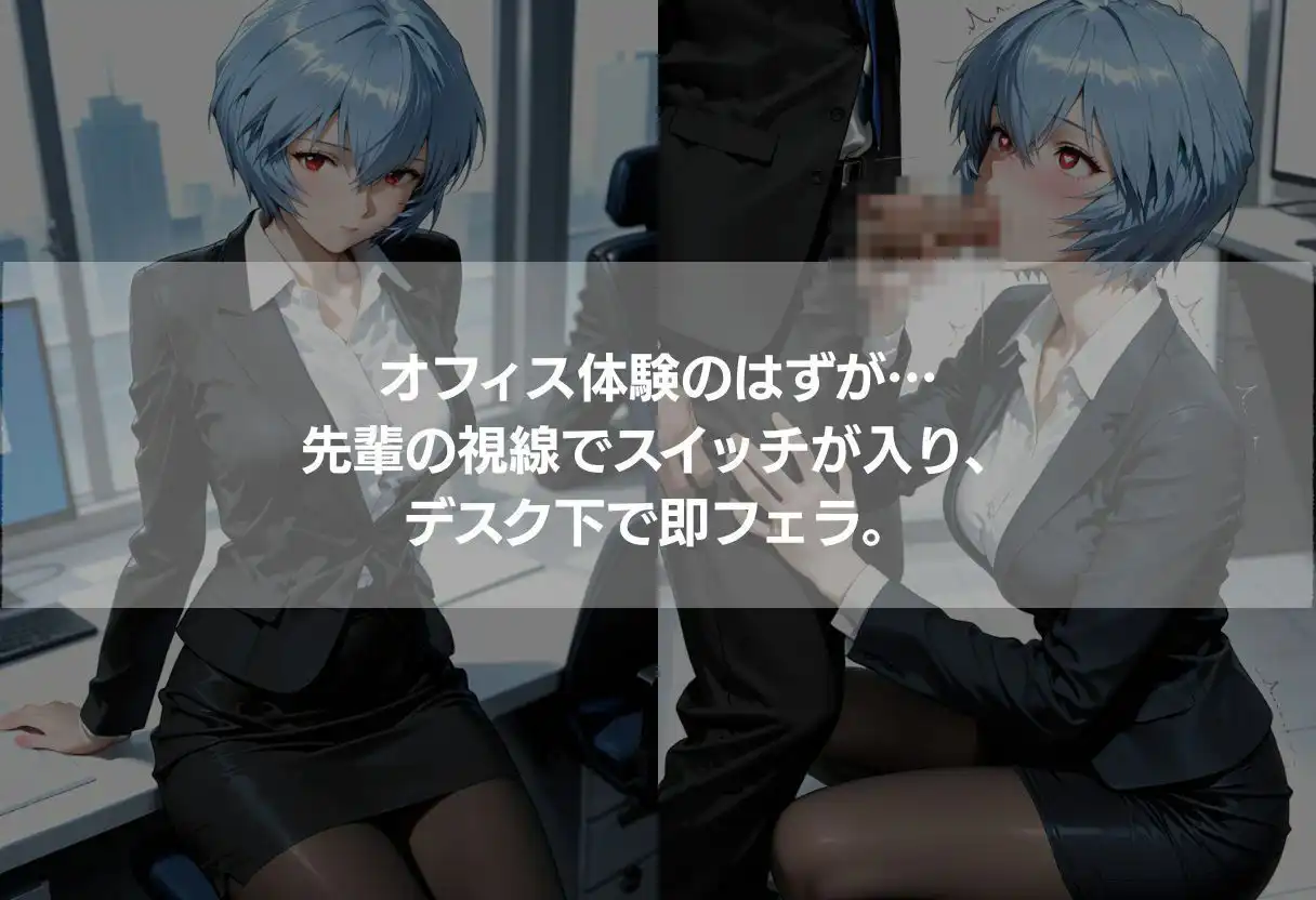 【アニメ同人】色々なお仕事体験に行ったらビッチがスイッチ入っちゃってエッチな事をする。〜制服姿で416枚の濃厚記録〜 - サンプル2