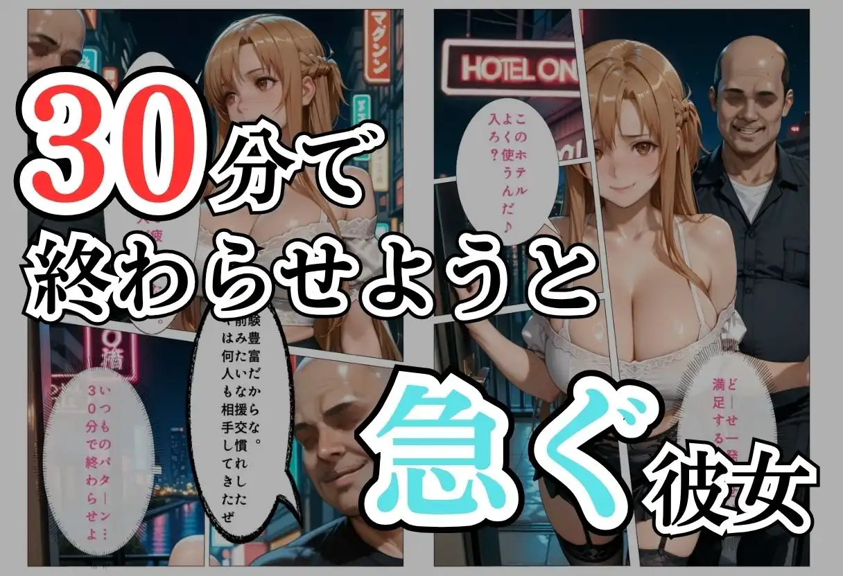 パパ活女子NTR −巨大なちんぽで快楽堕ちした日− - サンプル3